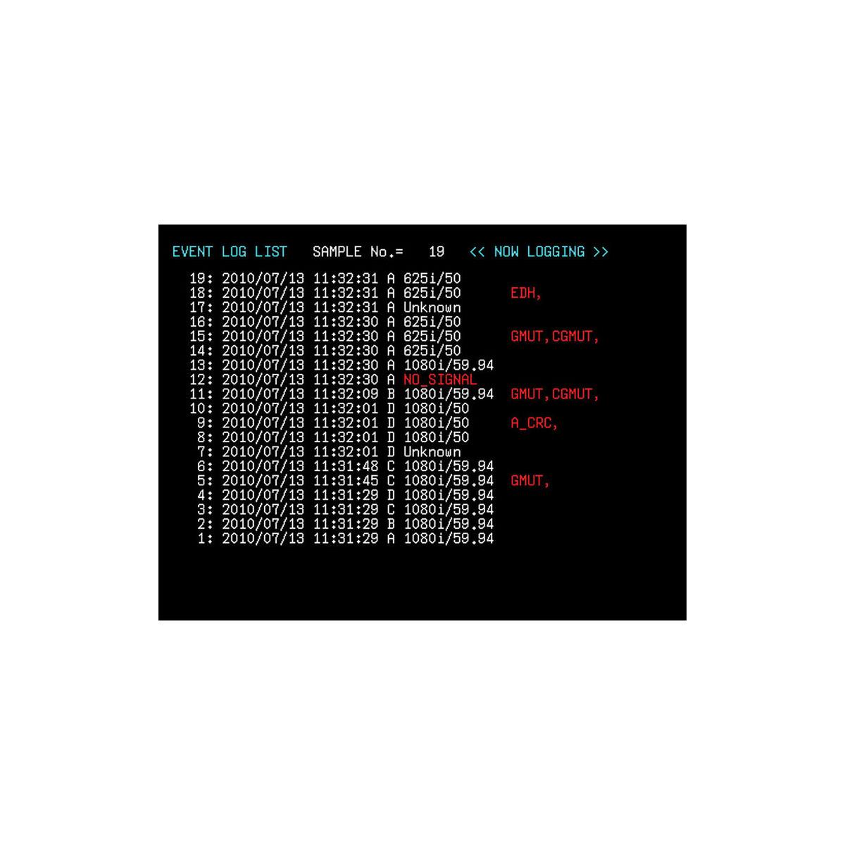 Image of Leader Status Option for LV 5381 Multi SDI Monitor