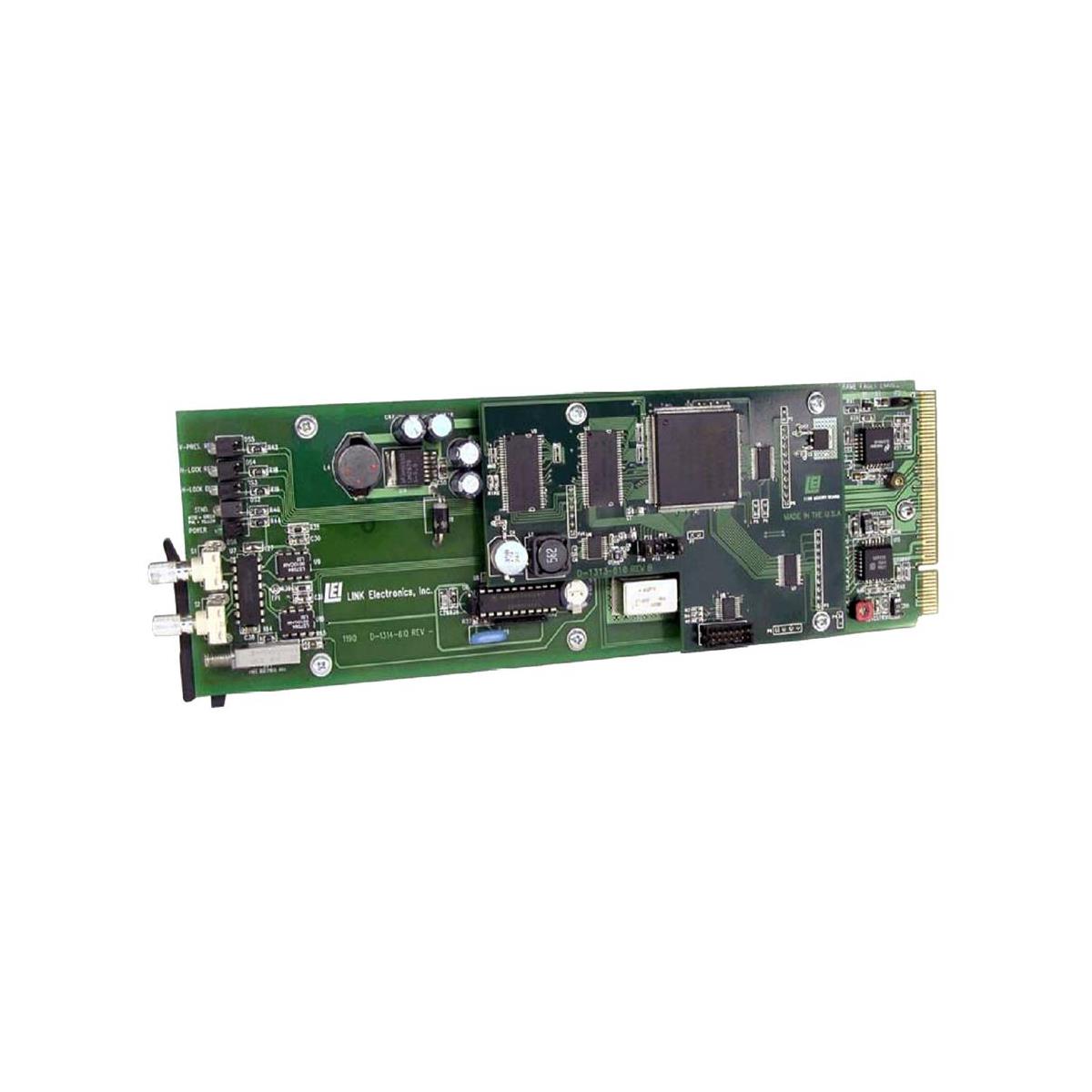 Image of Link Electronics DigiFlex 1190 SDI Frame Synchronizer with 1090 Rear Cell