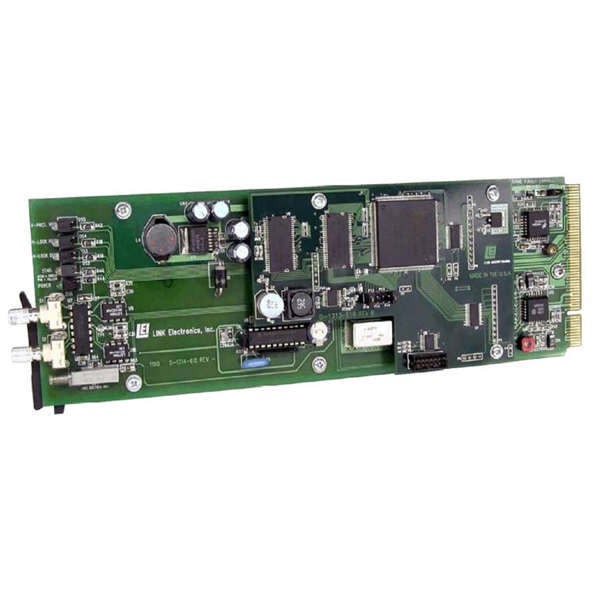 Image of Link Electronics DigiFlex 1190 SDI Frame Synchronizer with 1090 Rear Cell