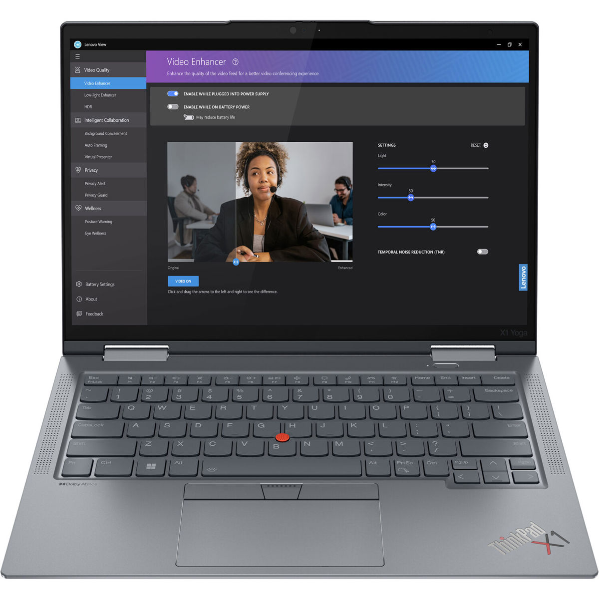 

Lenovo ThinkPad X1 Yoga Gen 8 14" 2-In-1 Touch,i5-1335U,16GB,256GB SSD,W11P,Gray