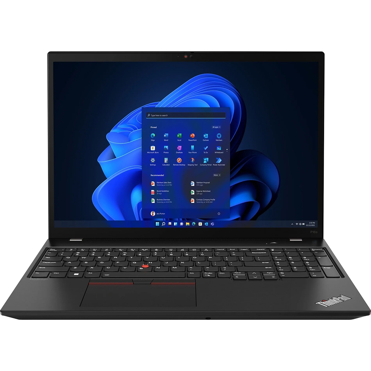 Image of Lenovo ThinkPad P16s Gen 2 16&quot; WQUXGA OLED