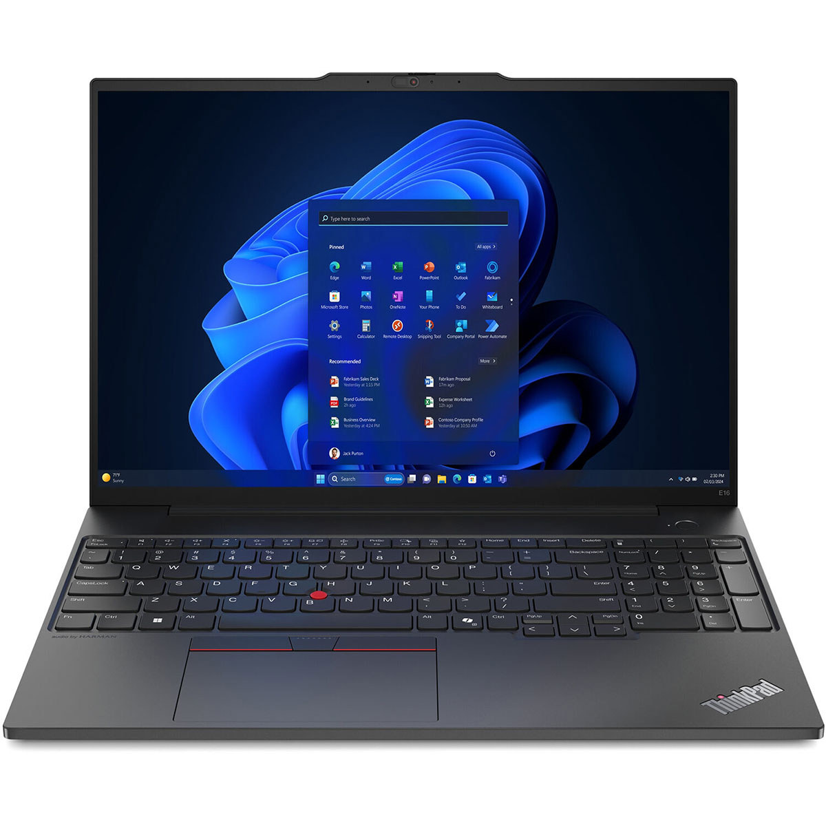 

Lenovo ThinkPad E16 Gen 2 16" WUXGA Laptop, R7 7735U, 16GB, 512GB SSD,W11P,Black