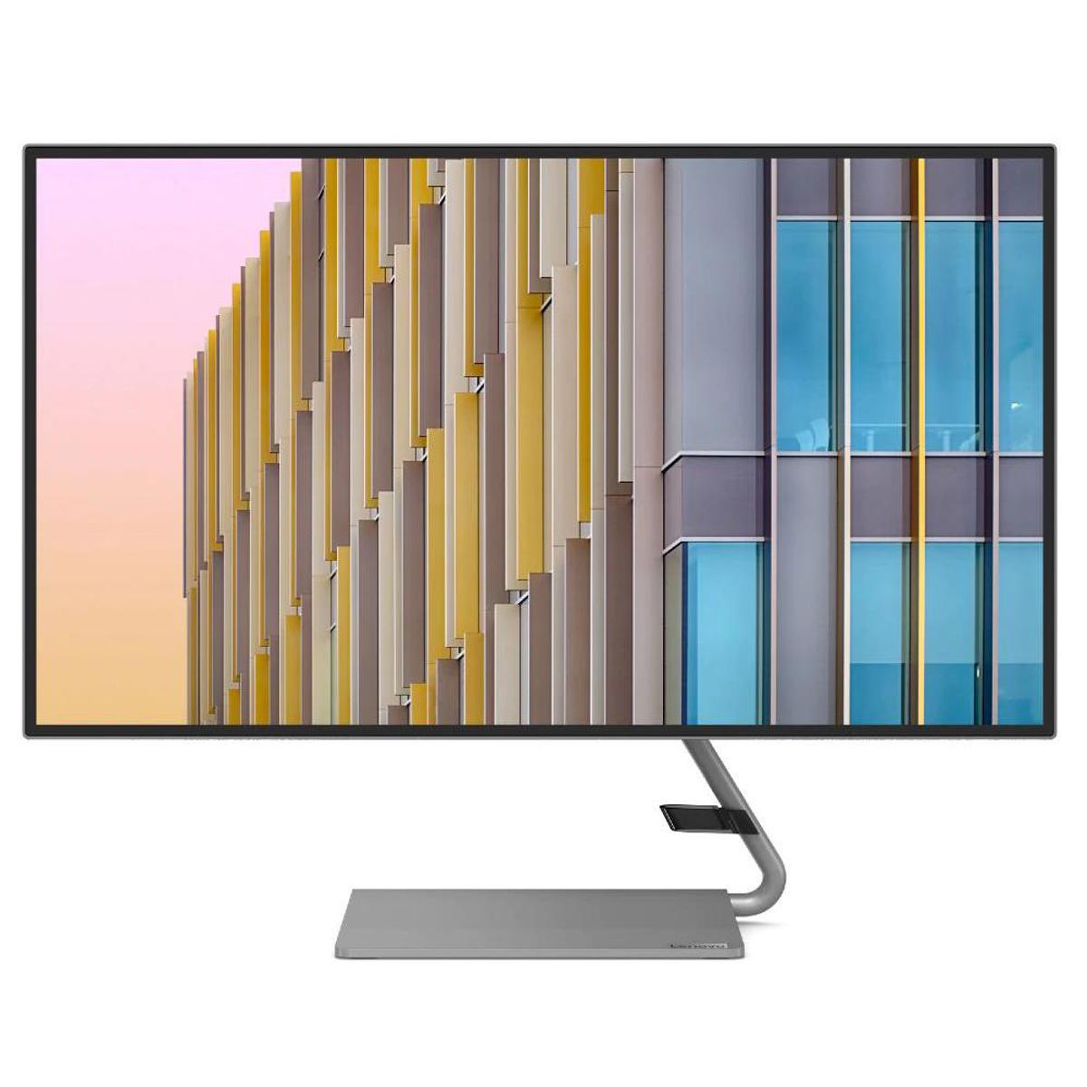 

Lenovo Q27h-10 27" 16:9 QHD LED Backlit LCD Hub Monitor, Built-in-Speakers