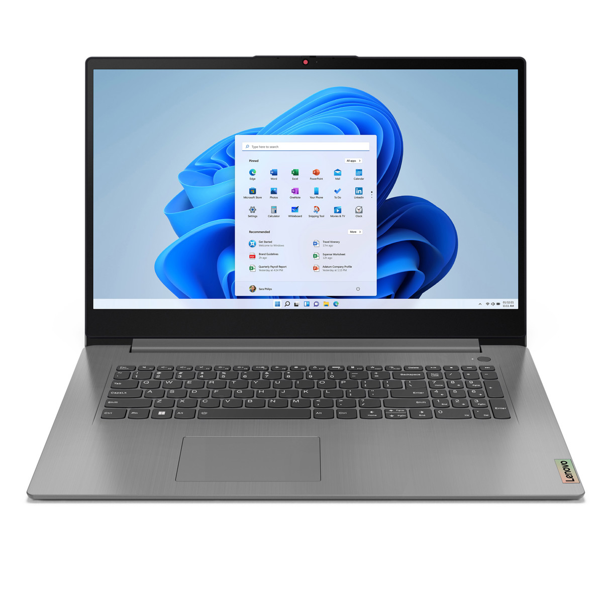 

Lenovo IdeaPad 3 17IAU7 17.3" FHD Notebook, i3-1215U, 8GB RAM, 256GB SSD, W11H