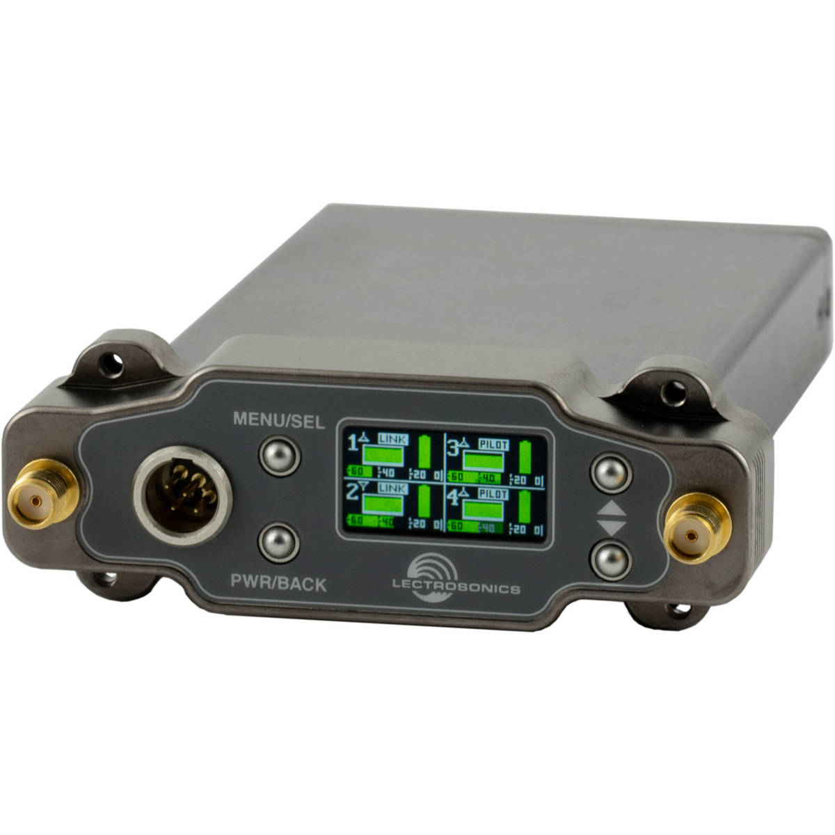 

Lectrosonics DSR4 4-Channel Digital Slot Receiver, A1B1: 470-614MHz