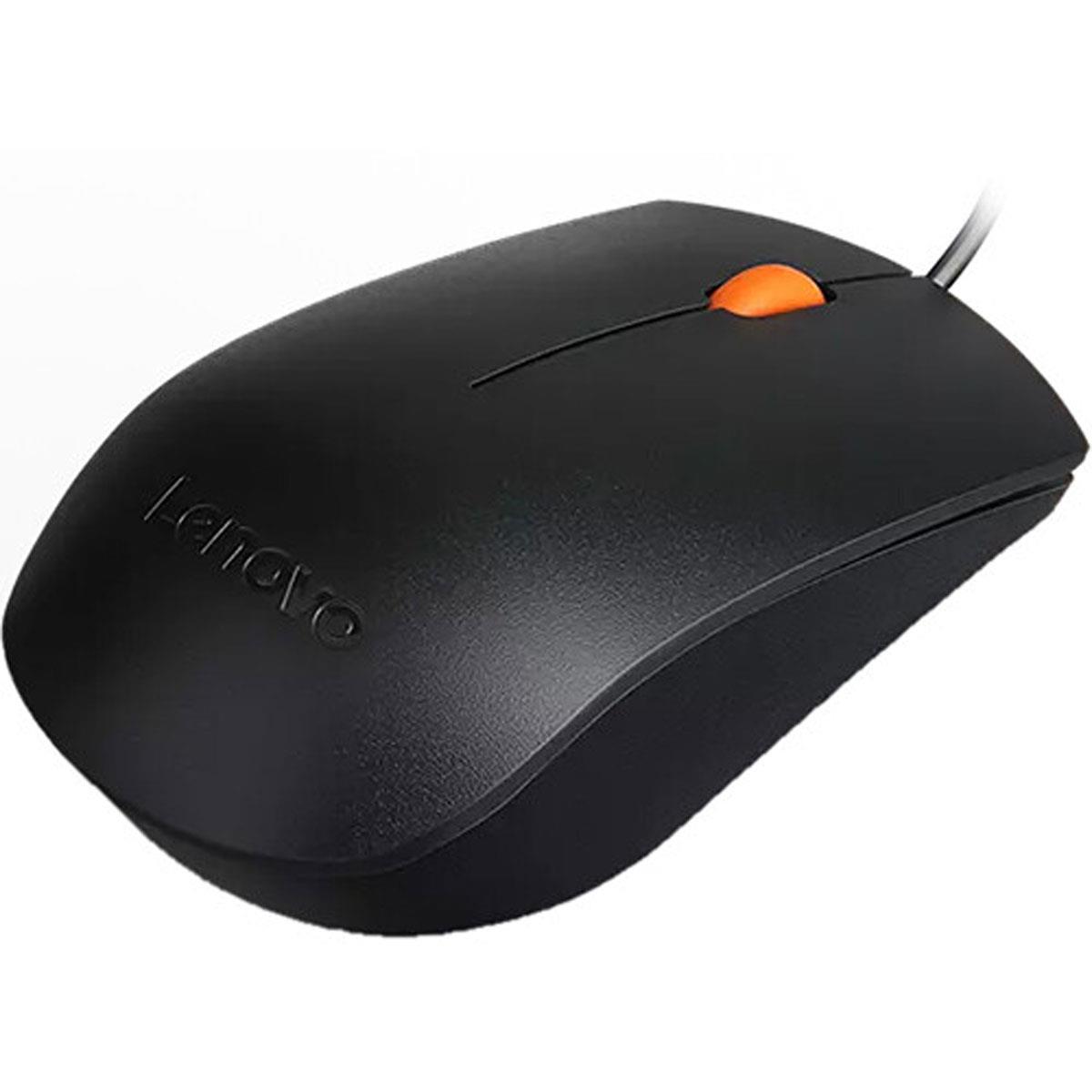 Image of Lenovo 300 Wired USB Mouse