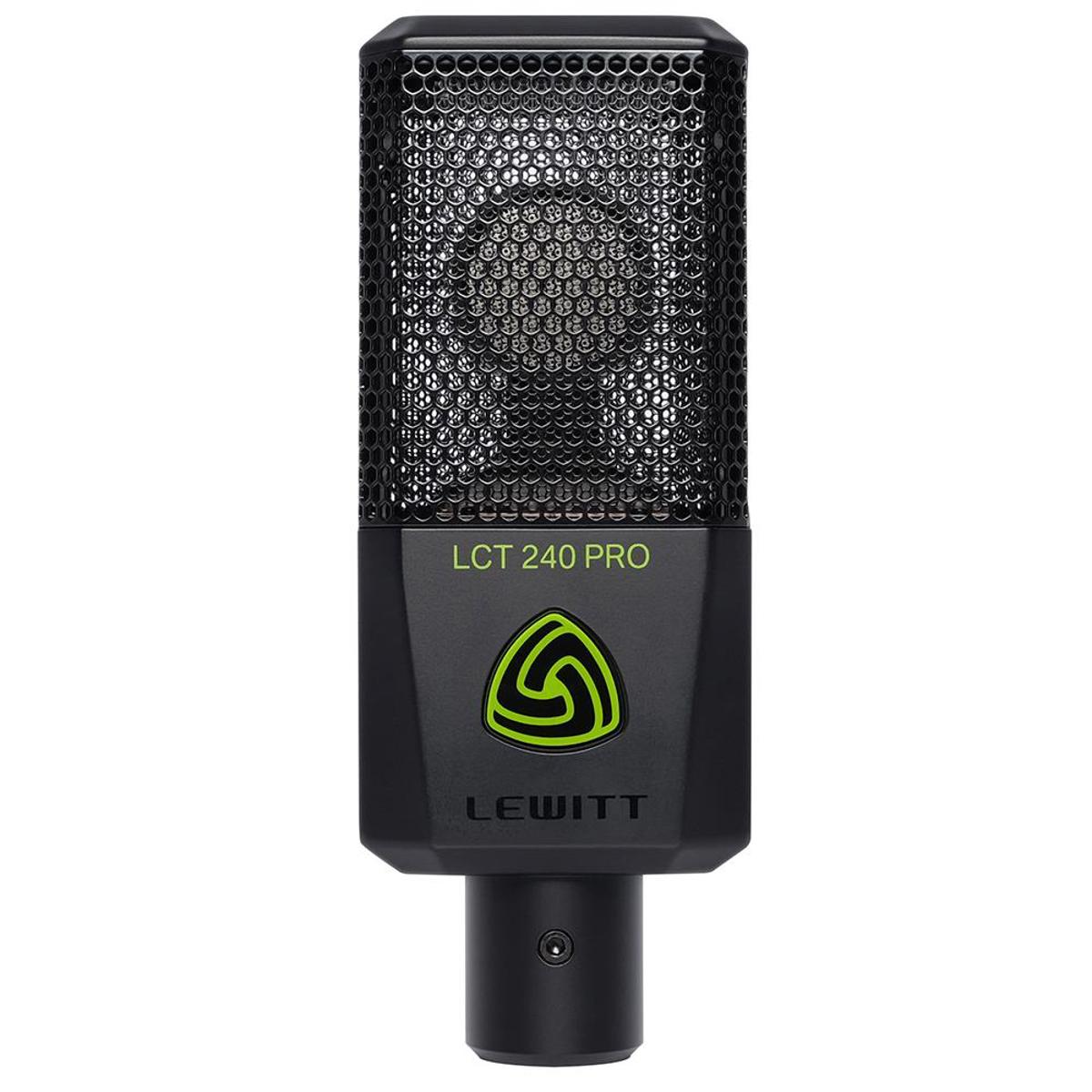 

Lewitt LCT-240 Pro Cardioid Condenser Microphone, 20 Hz to 20 kHz, Black