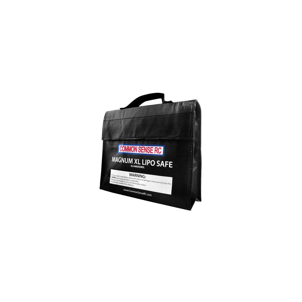 Image of COMMON SENSE RC Magnum XL Lipo Safe Charging/Storage Bag for Multiple 3S Lipo