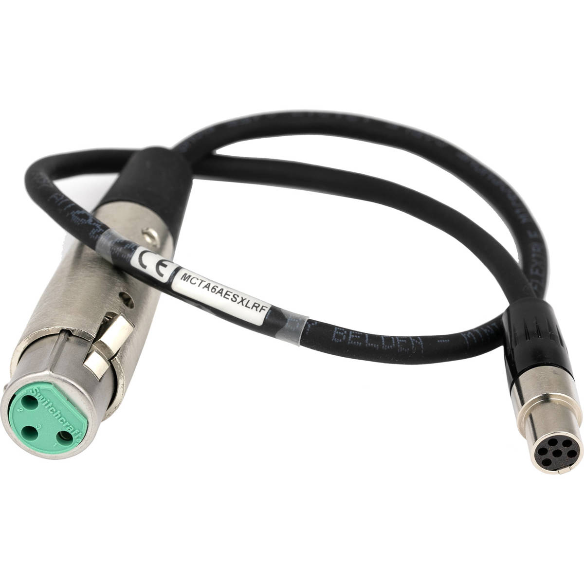 

Lectrosonics 18" XLRF to TA6F AES3 Dual-Channel Digital Adapter Cable
