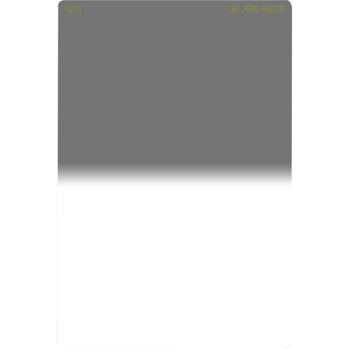 

Lee Filters Lee Neutral Density 0.45 Graduated Filter, Medium Edge, 100x150mm - Resin