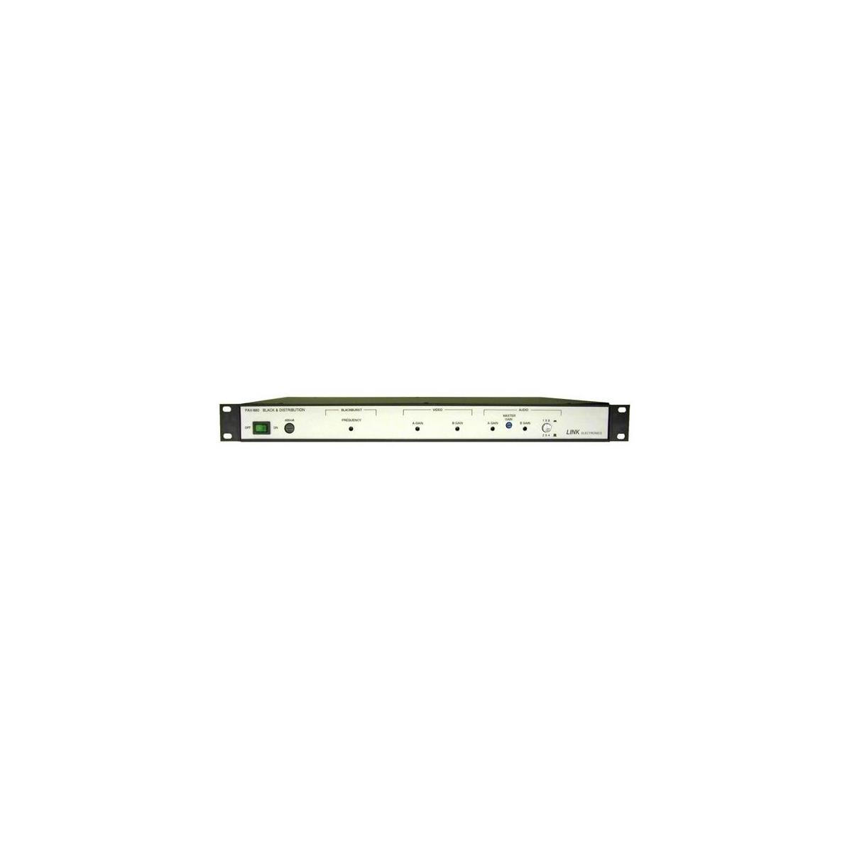 Image of Link Electronics PAV-880 Audio Distribution Amplifier and Signal Generator