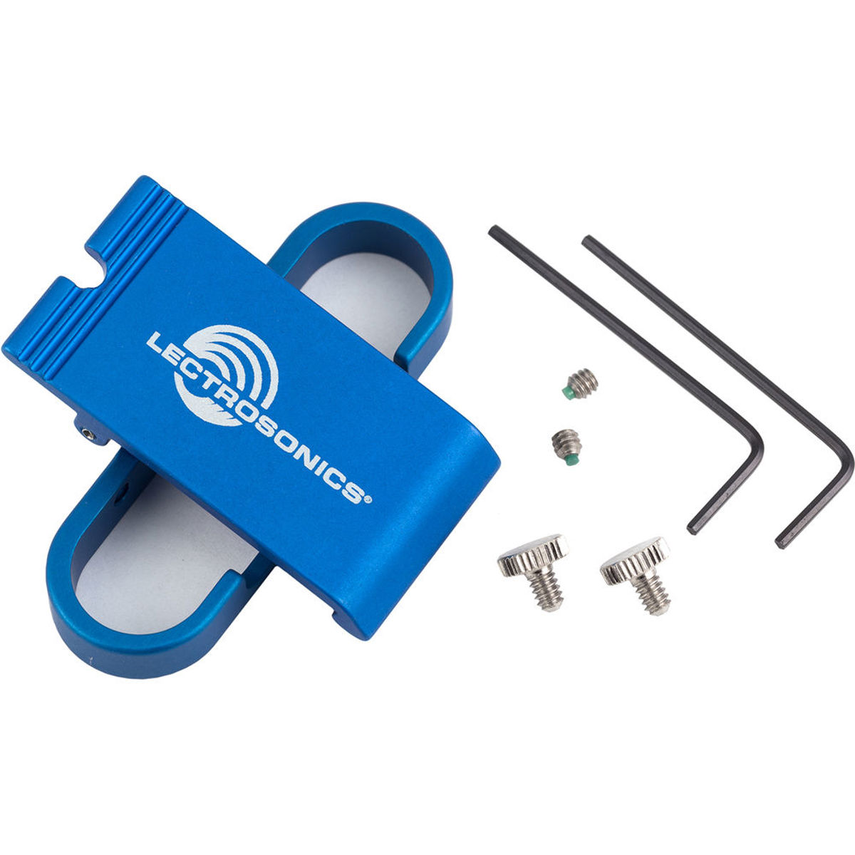 

Lectrosonics Spring-Loaded Metal Belt Clip, Antenna Up or Down