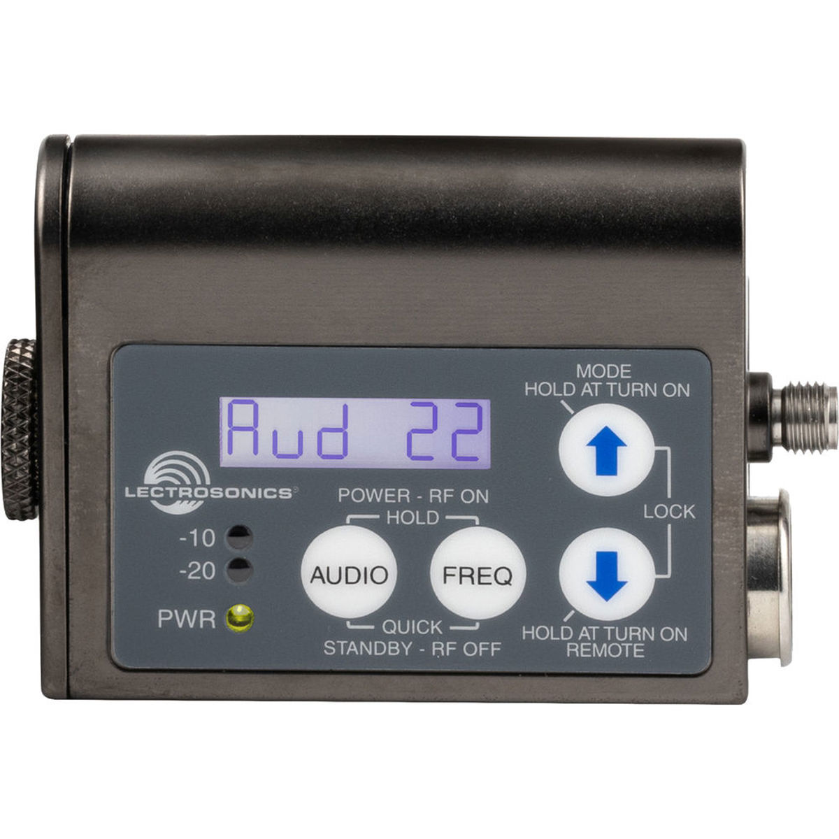 

Lectrosonics SMV Mic Transmitter, 941: 941.525 - 959.825MHz, One Battery