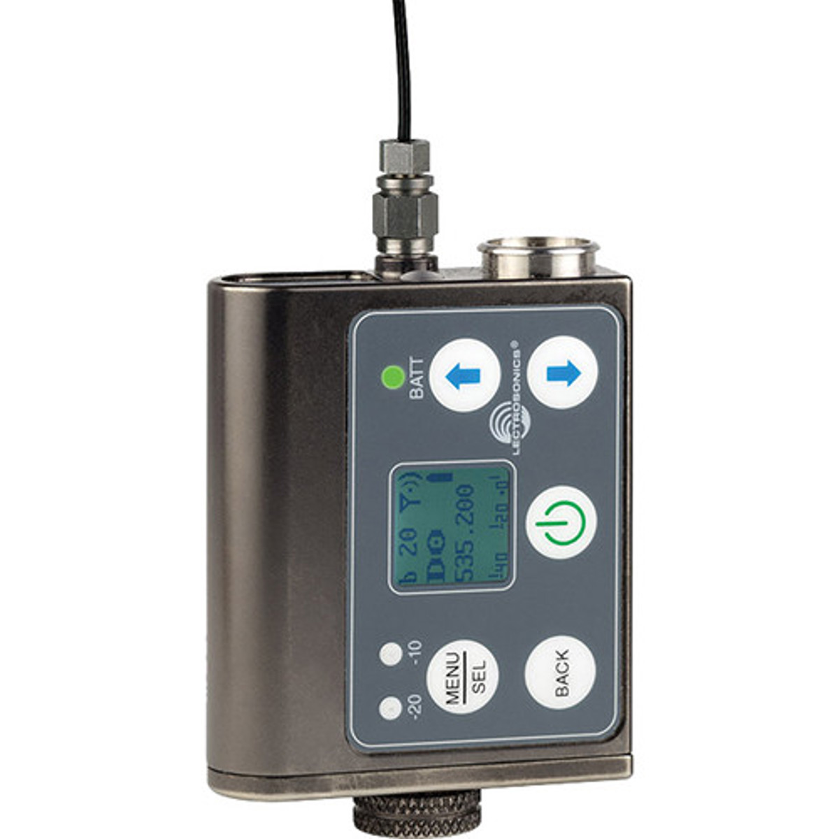 

Lectrosonics SMWB Single Battery Beltpack Transmitter, B1: 537.600 to 614.375MHz