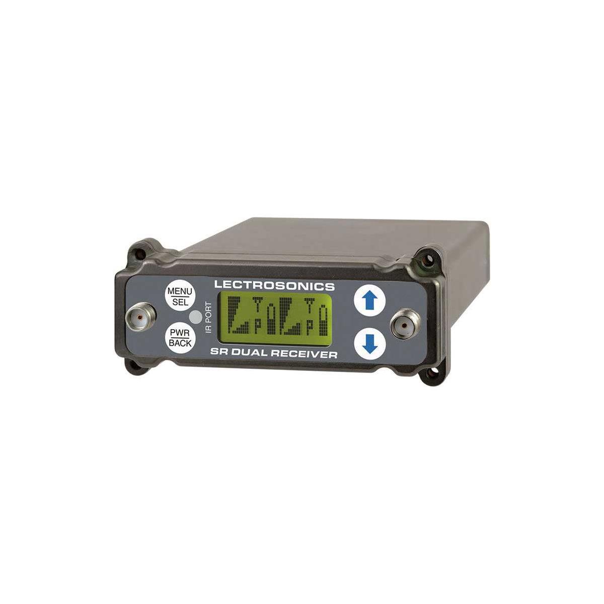 

Lectrosonics SRc Dual-Channel Slot-Mount ENG Receiver, A1: 470.100 - 537.575MHz