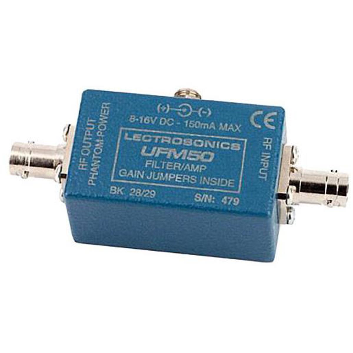 

Lectrosonics UFM50 UHF Filter/Amplifier Module, 470Hz-19MHz