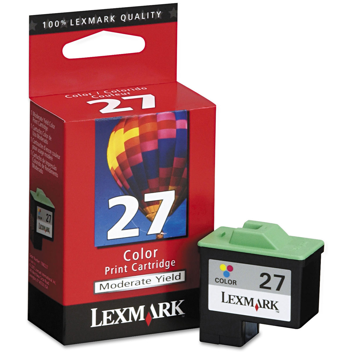 

Lexmark 10N0227 Color Print Inkjet Cartridge # 27