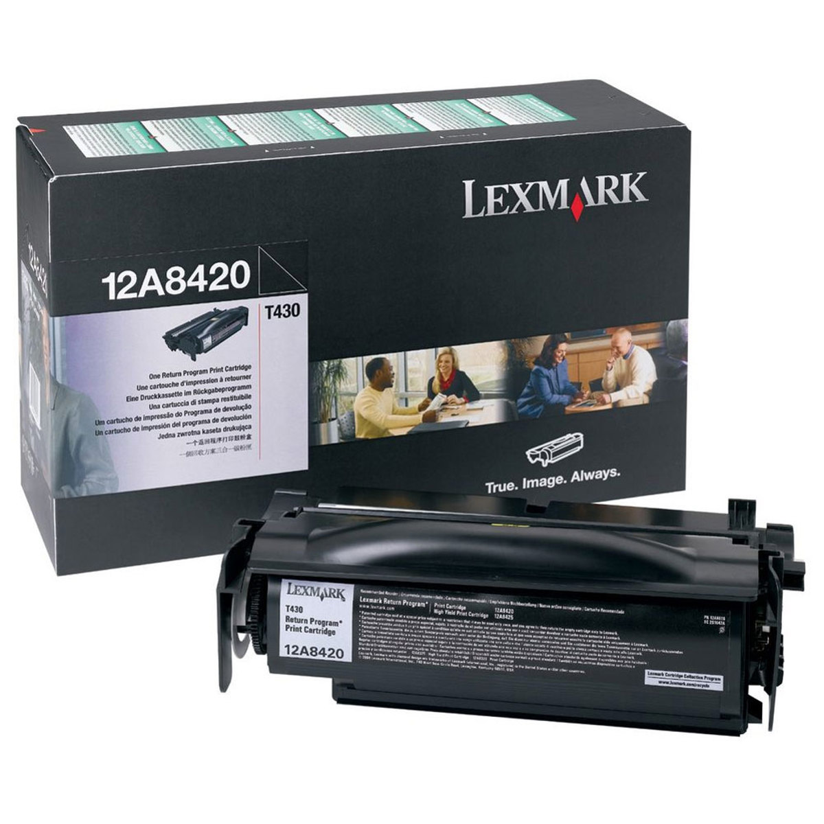 

Lexmark Black Toner Cartridge for T430 Series Printers, 6000 Pages Yield