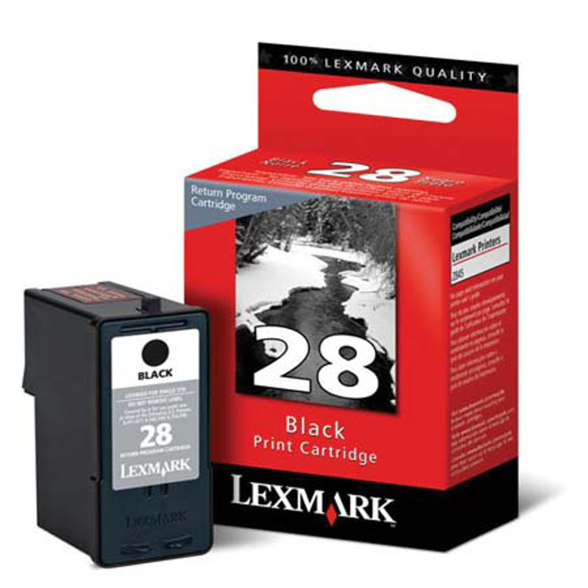 

Lexmark 18C1428 Black Print Cartridge # 28
