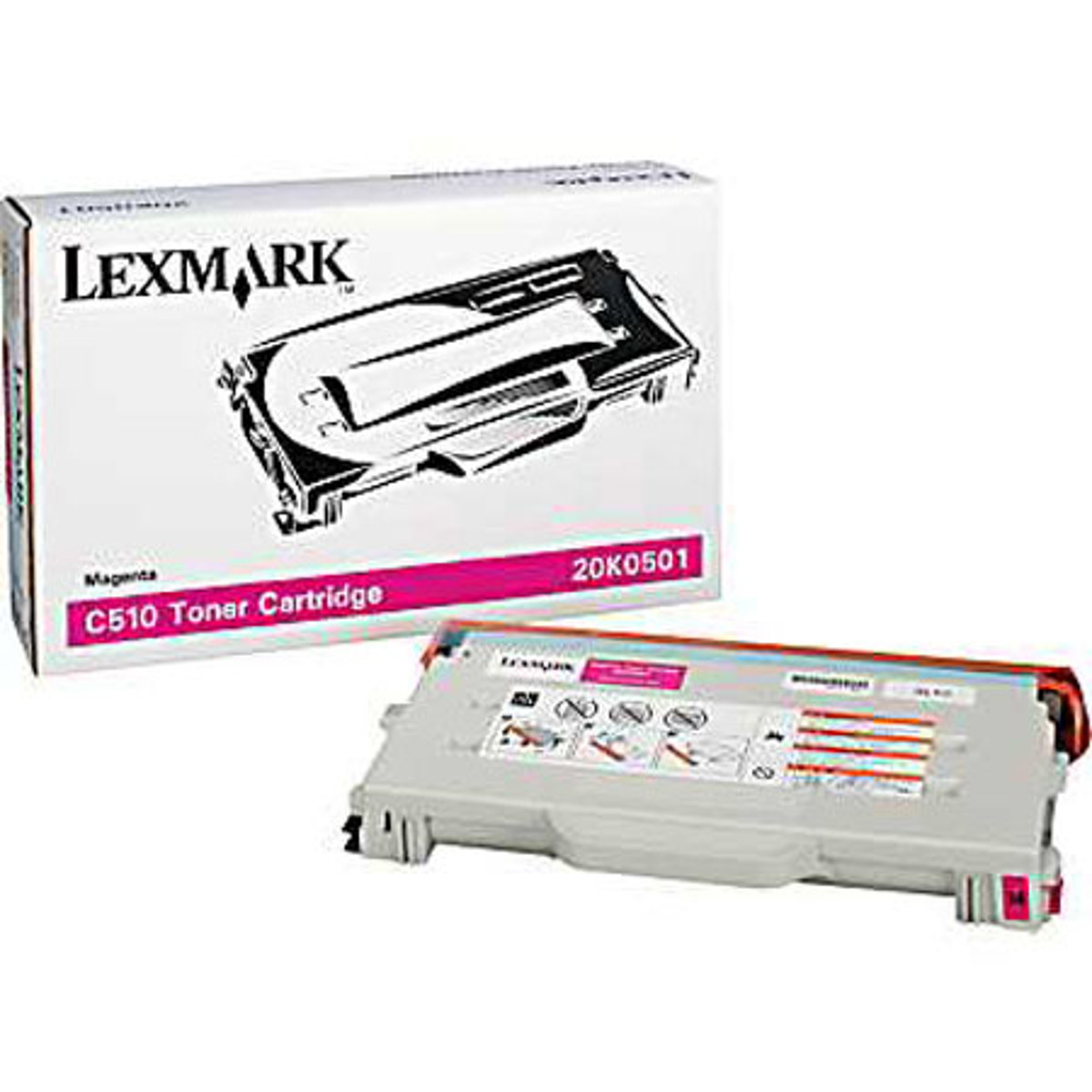 

Lexmark C510 Magenta Toner Cartridge, 3,000 Pages Yield