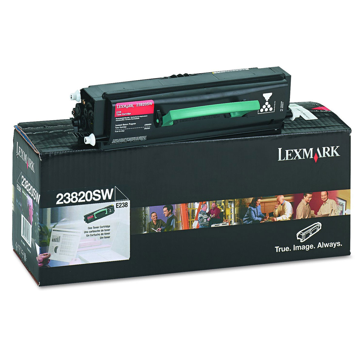 

Lexmark 23820SW Black Toner Cartridge for E238 Printer, 2000 Pages Yield