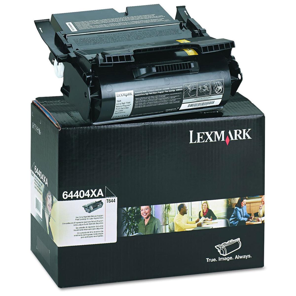 

Lexmark Black Extra-High Yield Return Program Toner Cartridge for T644x Printer