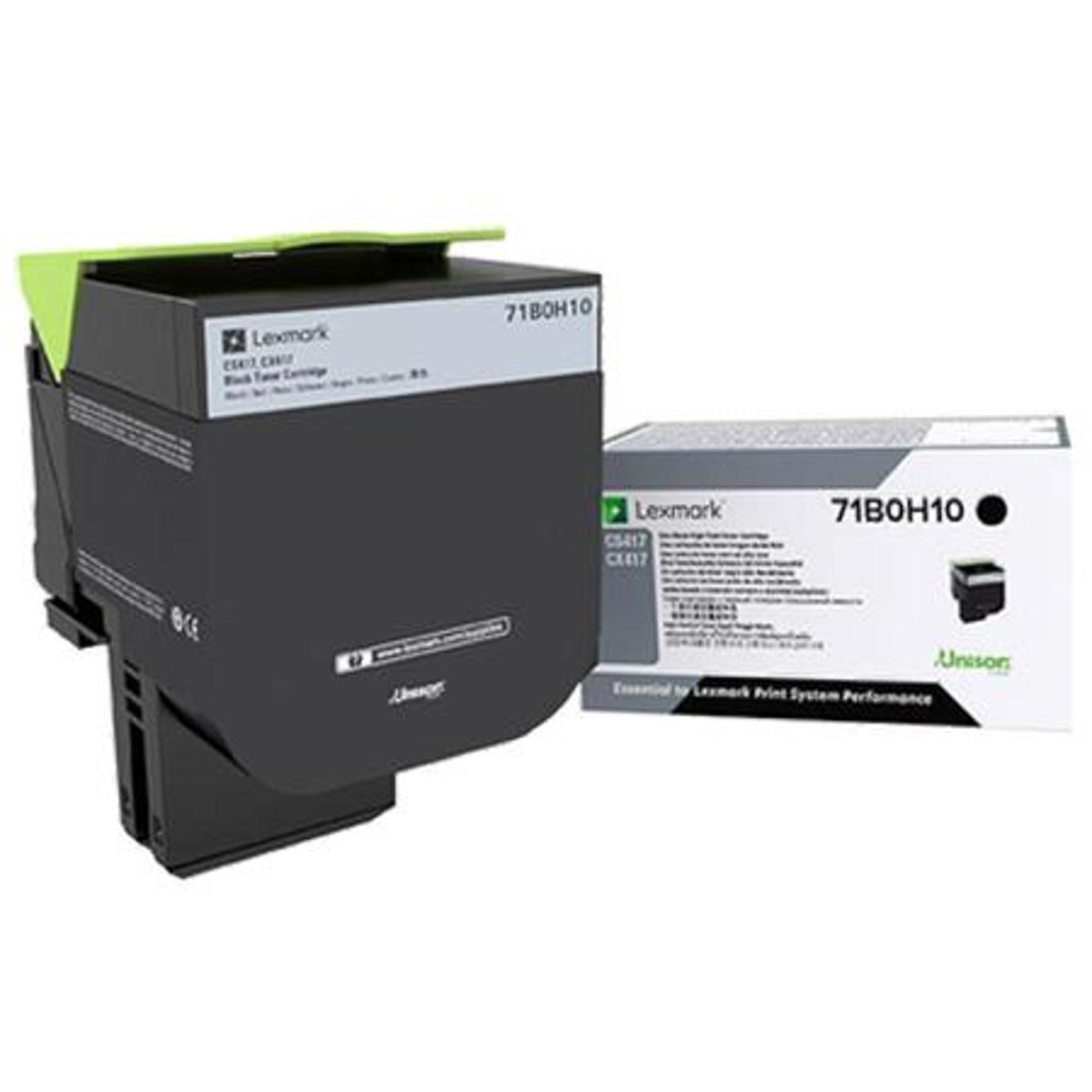 

Lexmark Black High Yield Laser Toner Cartridge for CS/CX 417/517 Printer