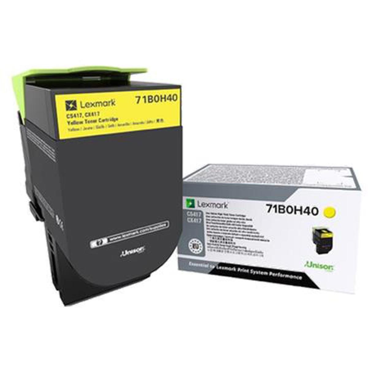

Lexmark Yellow High Yield Laser Toner Cartridge for CS/CX 417/517 Printer
