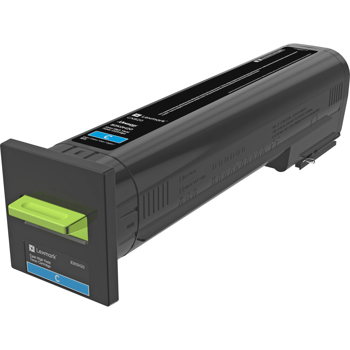 

Lexmark 82K0H20 Cyan High Yield Toner Cartridge for CX820de, 17000 Pages Yield