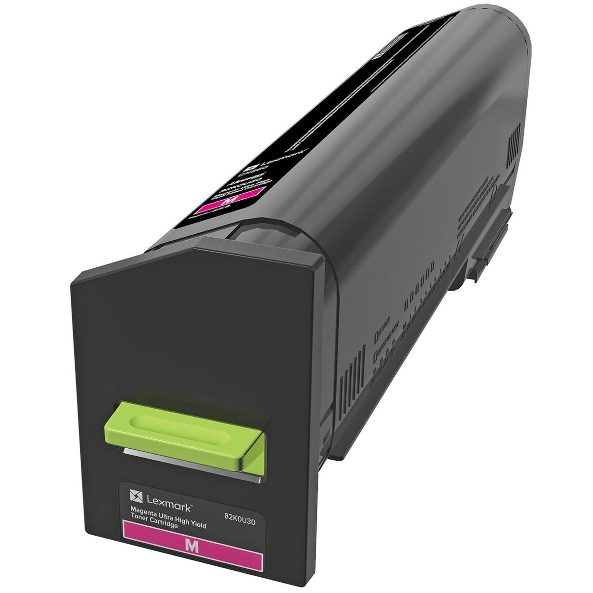

Lexmark 82K0U30 Magenta Ultra High Yield Toner Cartridge for CX860de 55000 Yield