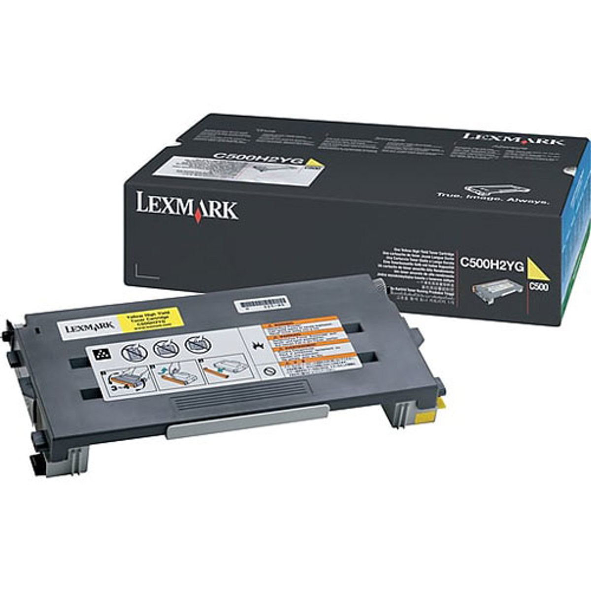 

Lexmark C500H2YG Yellow High Yield Toner Cartridge, 3000 Pages Yield