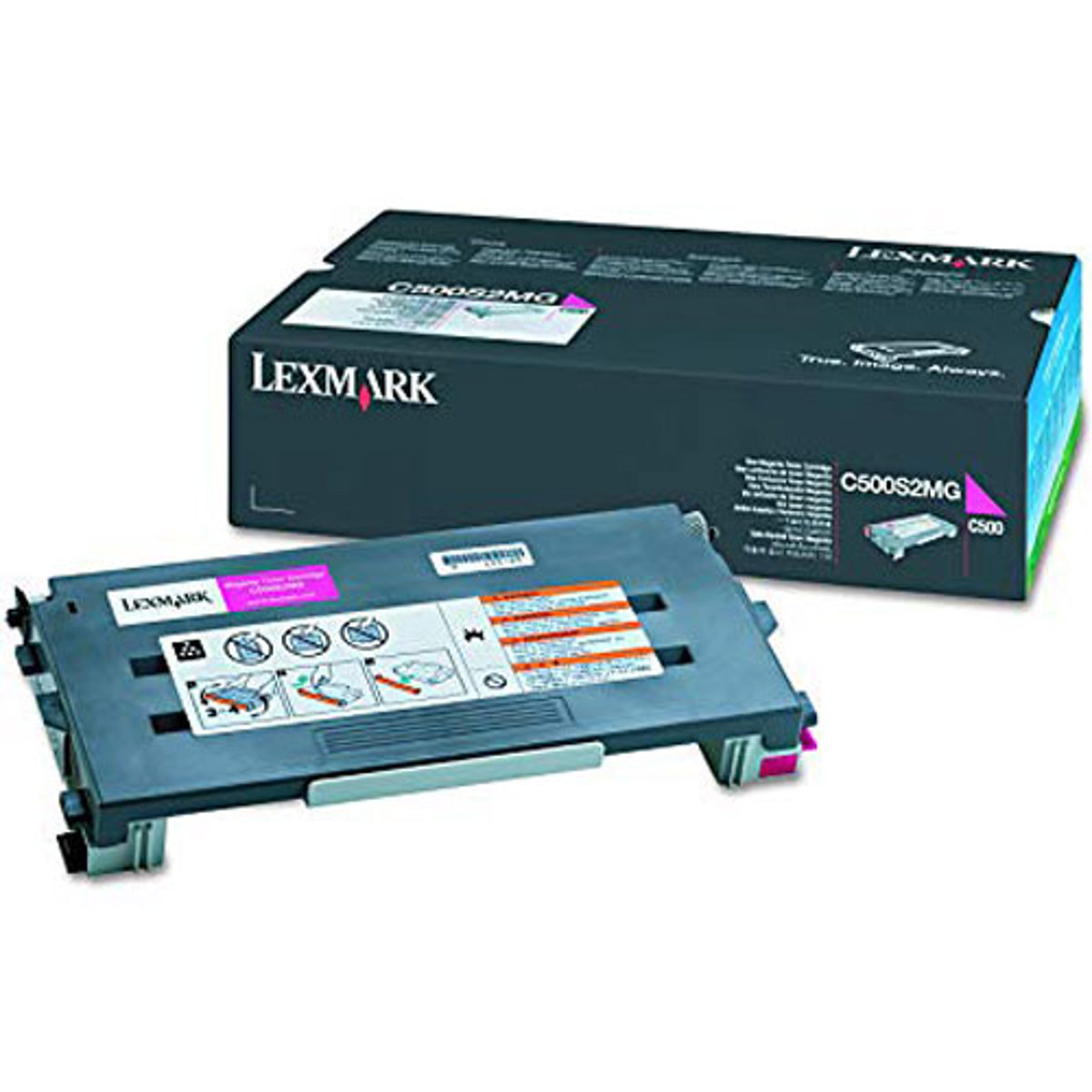 

Lexmark C500S2MG Magenta Toner Cartridge, 1500 Pages Yield