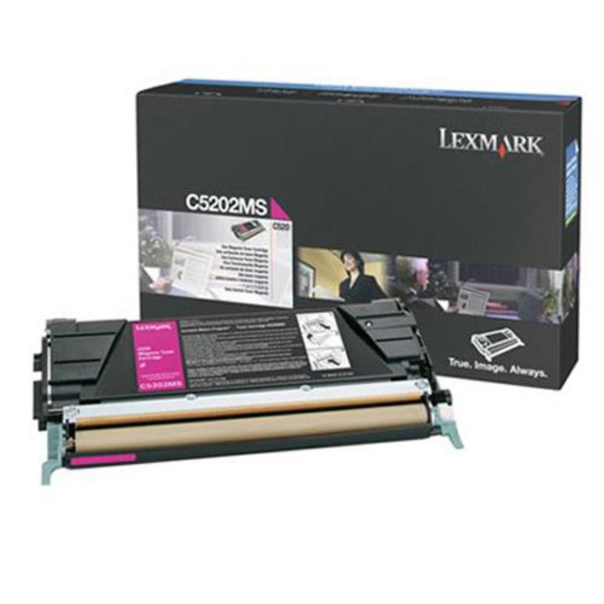 

Lexmark C5202MS Magenta Toner Cartridge, 1500 Pages Yield