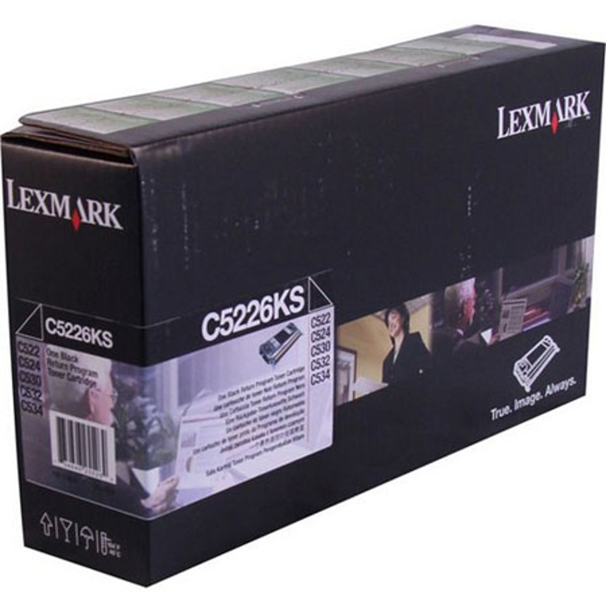 

Lexmark C5226KS Black Toner Cartridge