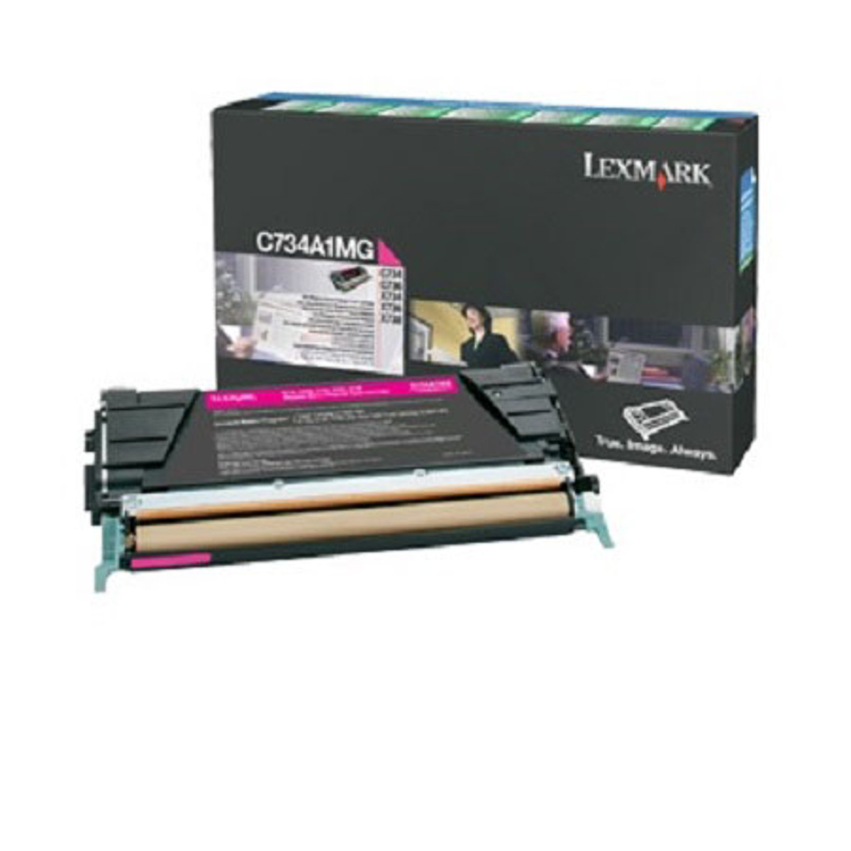 

Lexmark C734A4MG Magenta Toner Cartridge