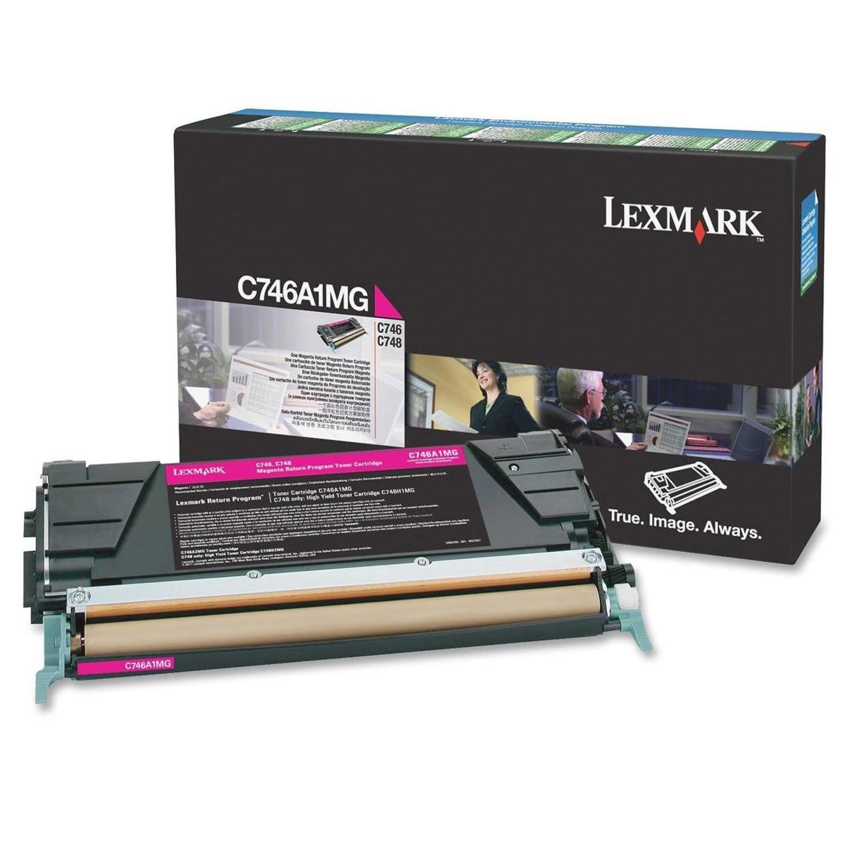 

Lexmark Magenta Return Program Toner Cartridge for C746 and C748 Printers