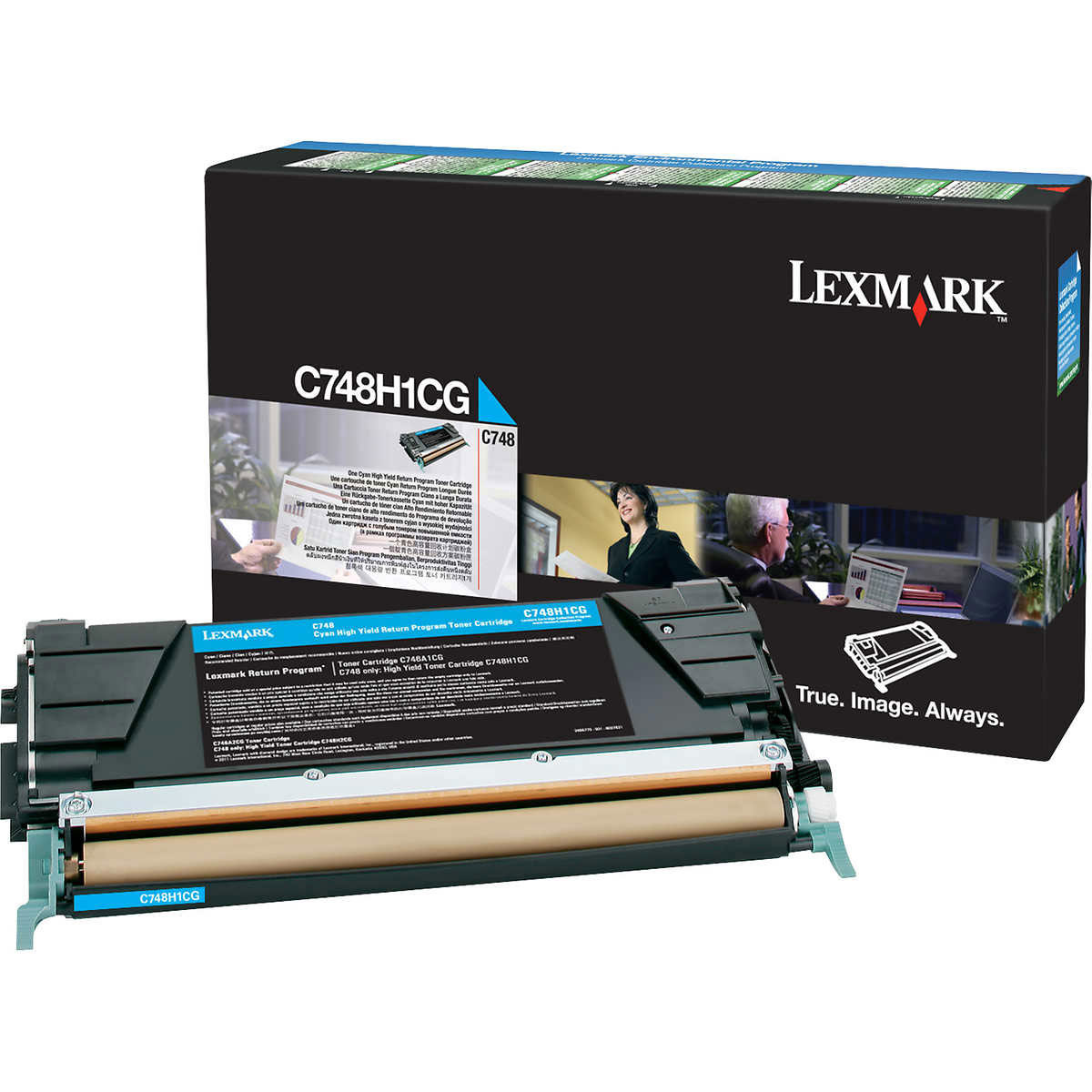 

Lexmark Cyan High Yield Return Program Laser Toner Cartridge for C748 Printers