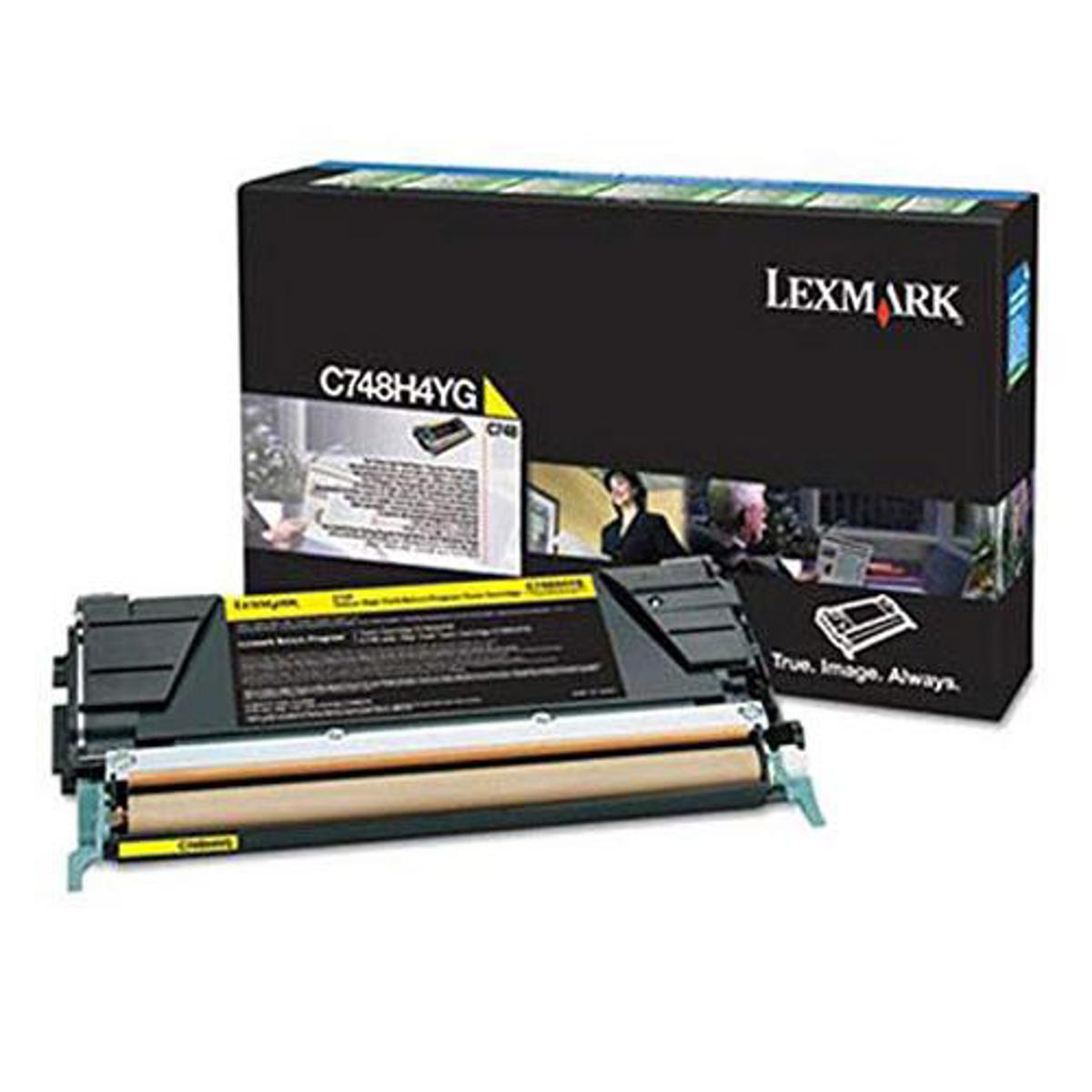 

Lexmark Yellow High Yield Return Program Laser Toner Cartridge for C748 Printer