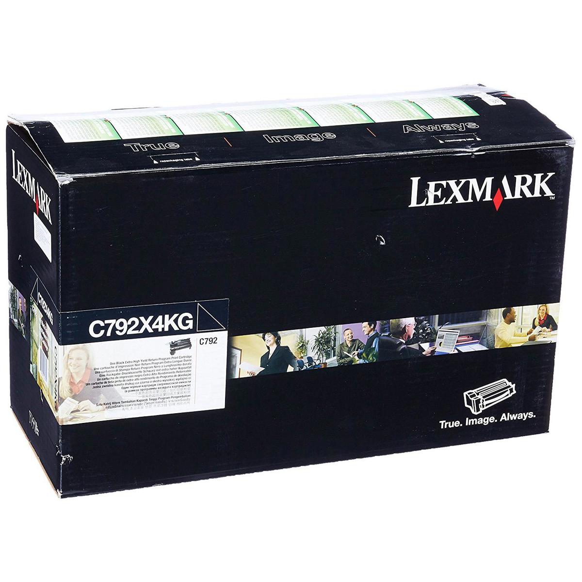 

Lexmark C792X4KG Black Print Toner Cartridge