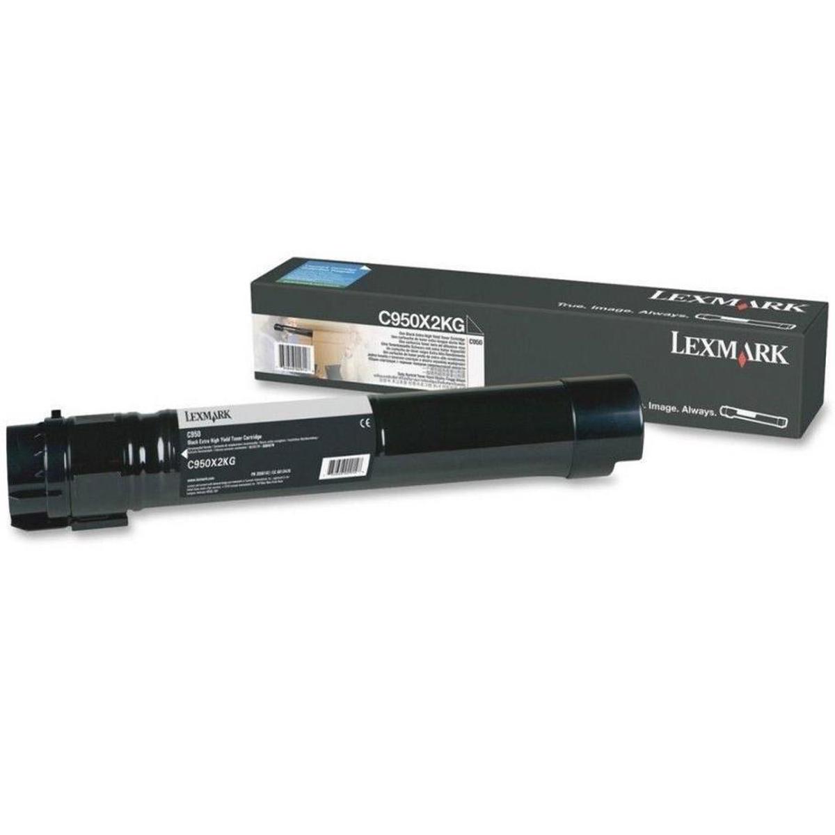 

Lexmark C950X2KG Black Extra High Yield Toner Cartridge for C950de, 32000 Yield