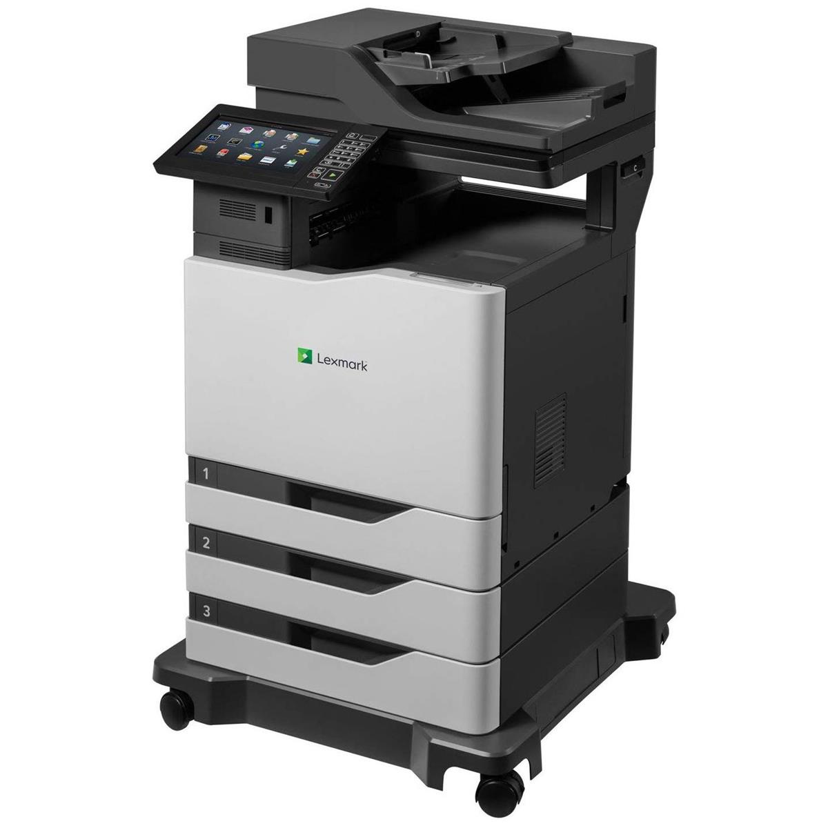 Image of Lexmark CX860dte Duplex Color Laser Multifunction Printer - Print/Copy/Scan/Fax