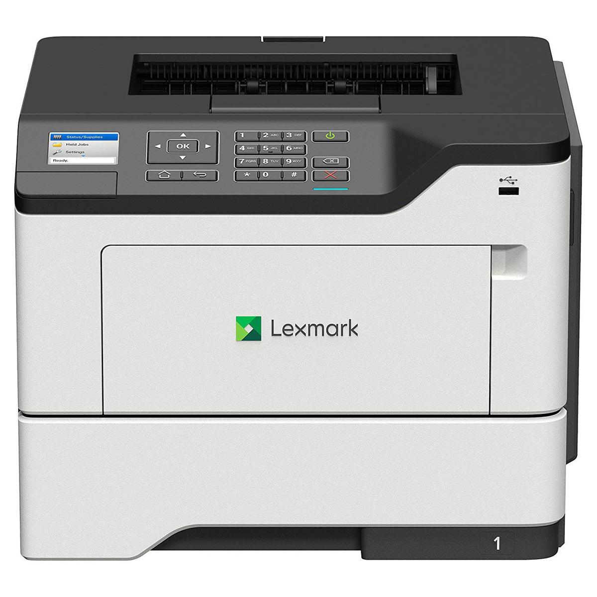 

Lexmark MS621dn Monochrome Laser Printer, 50 ppm, 650 Pages Standard