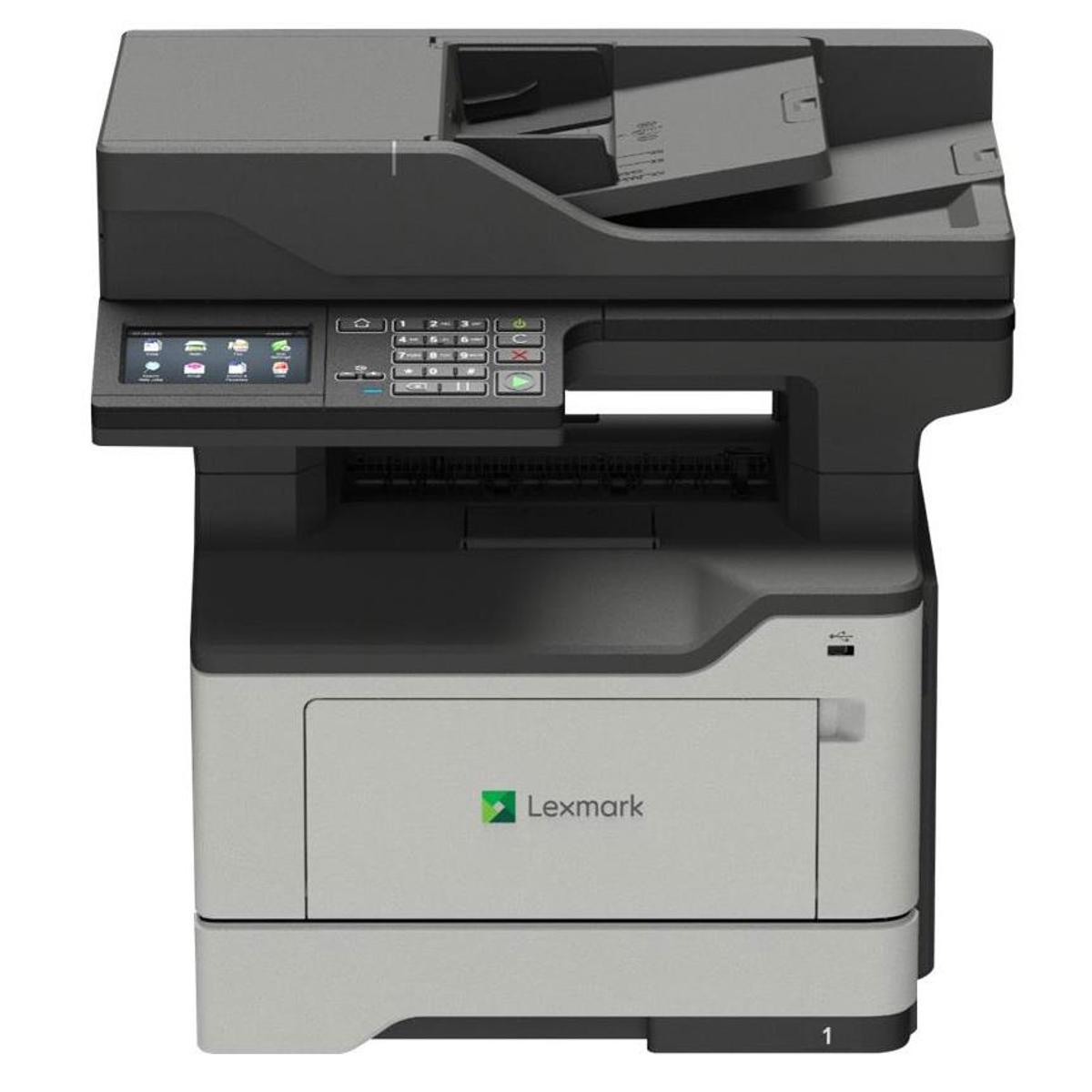 Lexmark MX521de B&W Laser MFP, 46 ppm, 350 Pages Standard - Print, Copy, Scan -  36S0800