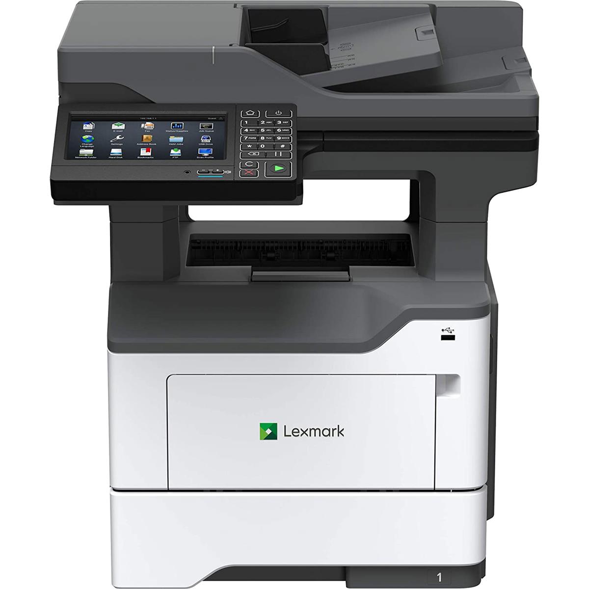 Lexmark MX617de Duplex Multifunction B&W Laser Printer, Copy, Scan, Fax -  35SC705