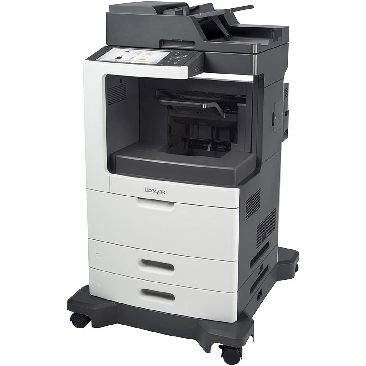 Image of Lexmark MX810dfe Multifunction Mono Laser Printer - Print