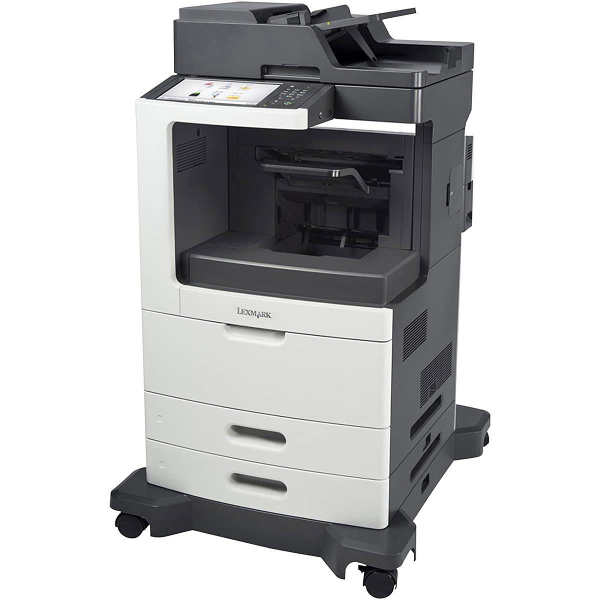 

Lexmark MX810dfe Multifunction Mono Laser Printer - Print, Copy, Scan, Fax