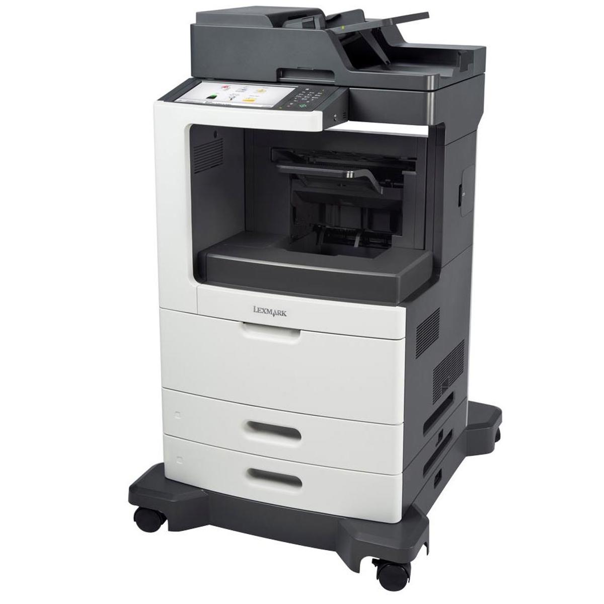 

Lexmark MX811dtme B&W Laser MFP, 4-Bin Mailbox, 63 ppm, 1750 Pages Standard