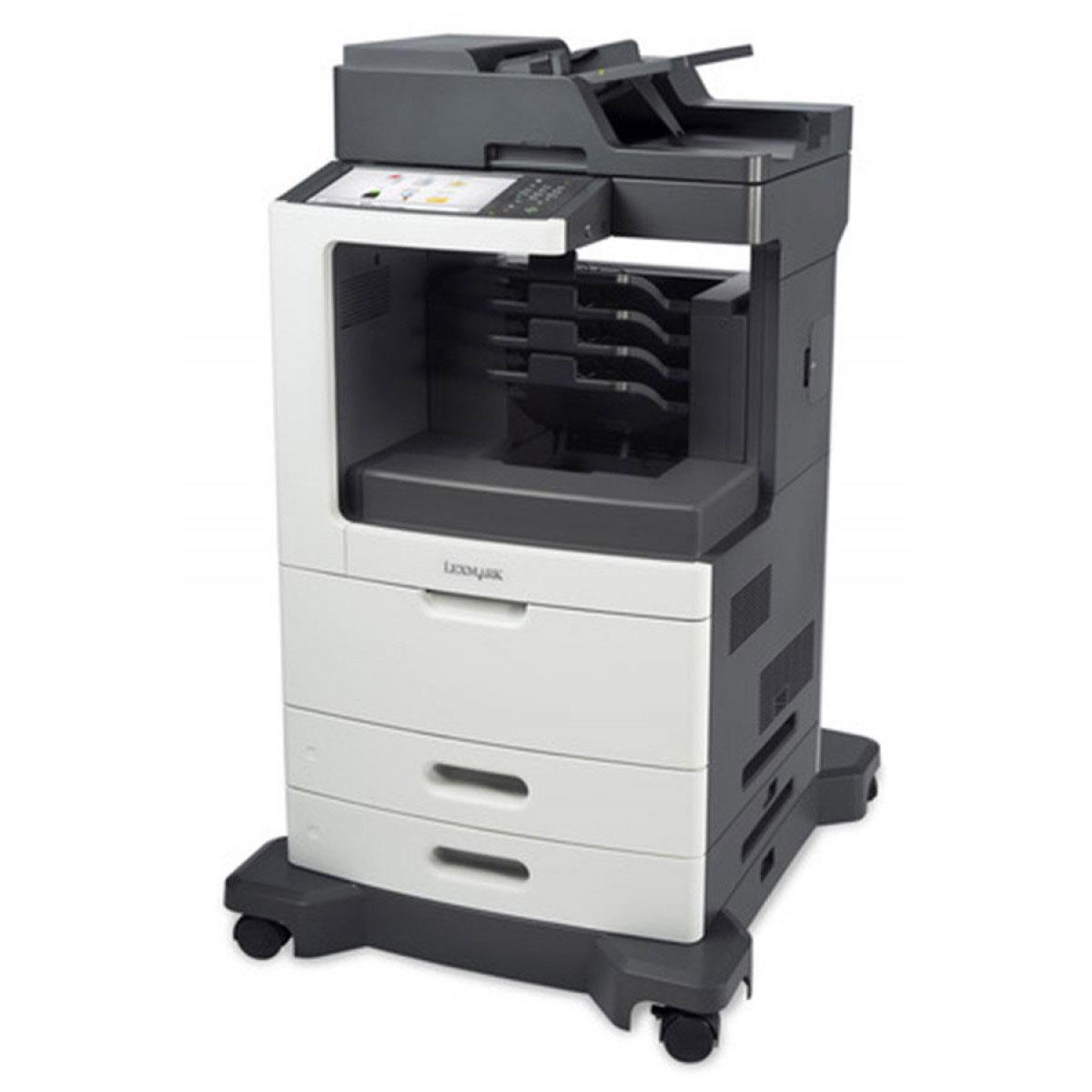 

Lexmark MX812dme B&W Laser MFP with 4-Bin Mailbox, 70 ppm, 1200 Pages Standard
