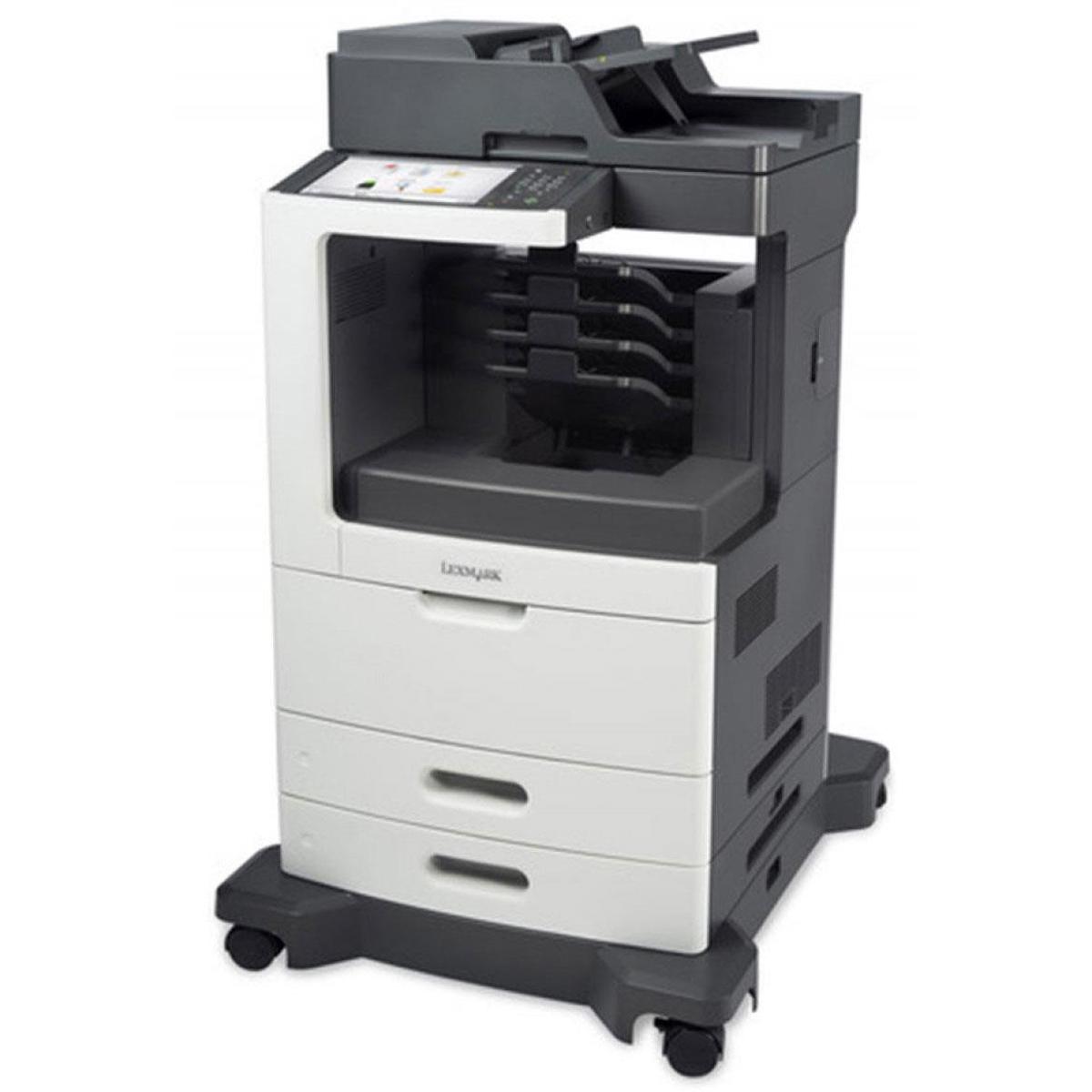 

Lexmark MX812dme B&W Laser MFP with 4-Bin Mailbox, 70 ppm, 1200 Pages Standard