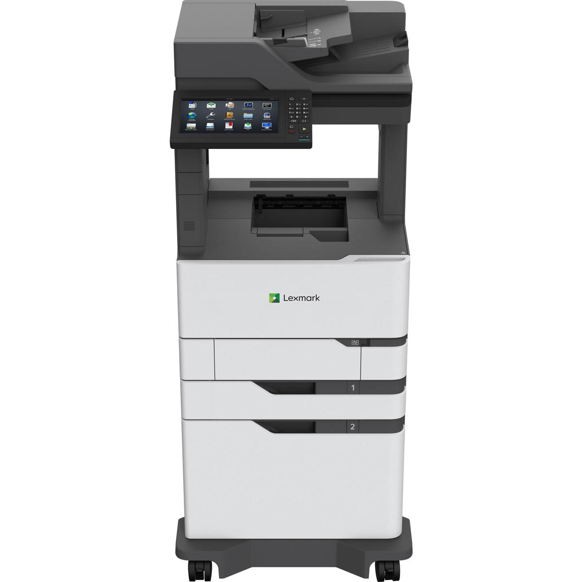 

Lexmark MX826adxe Monochrome Laser MFP, 70 ppm, 2750 Pages Standard